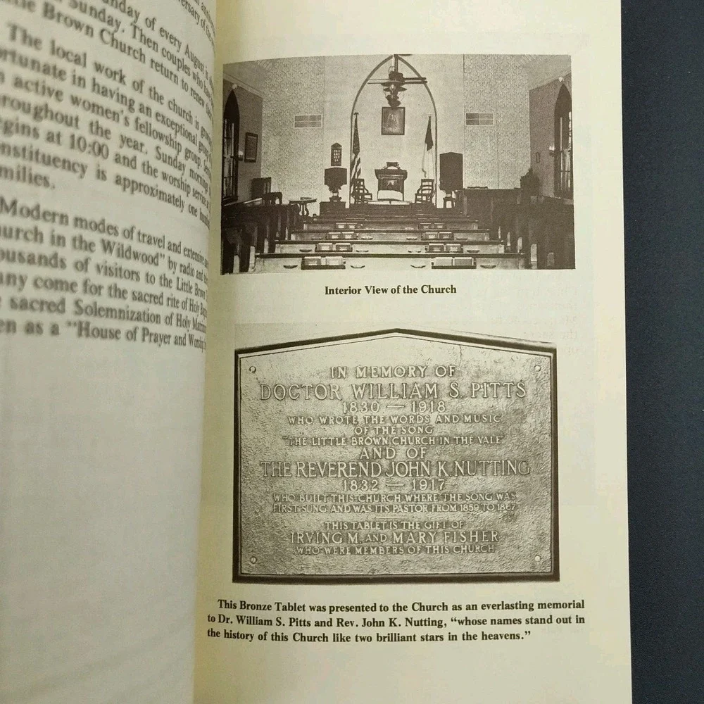 Little Brown‎ Church Nashua Iowa in story in song History SEE BB11.1GU-3336